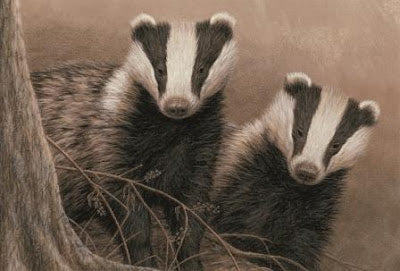 Art for Nature: National Badger Day Paintings