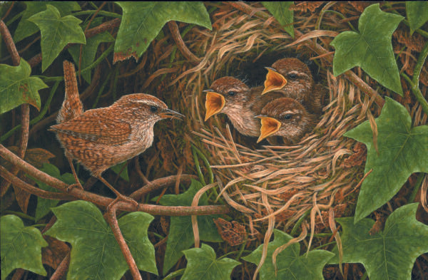 Nesting painting sold