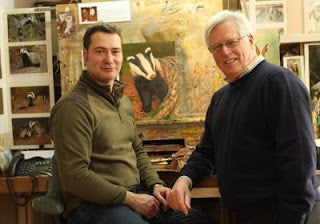 John Craven interviews me for BBC Countryfile