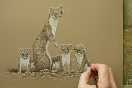 Mother's day art exhibition | amazing animal mums | the paintings