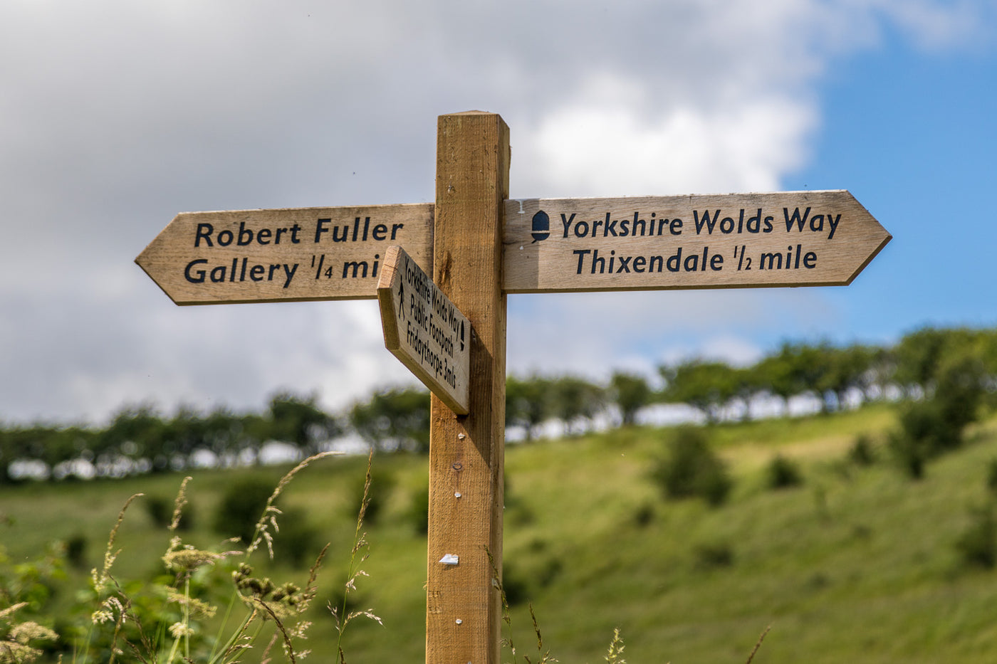 A walk around Thixendale and the Robert Fuller Gallery