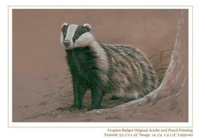 Badger Painting Sold