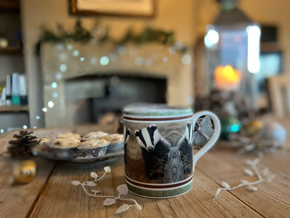 Badger Mug | Fine Bone China