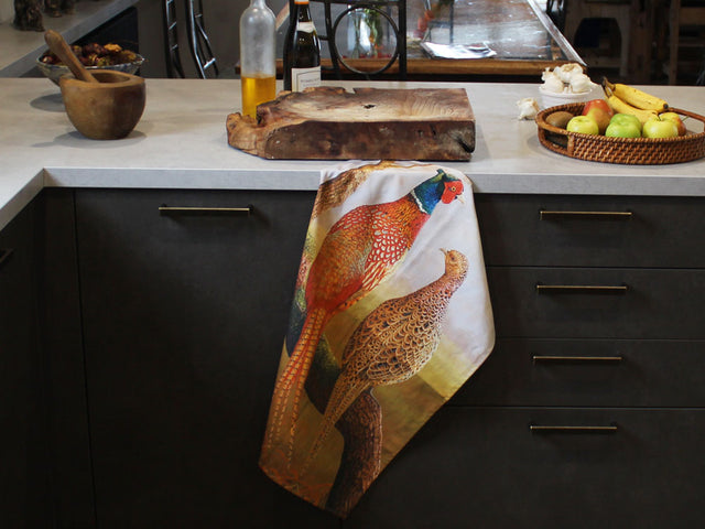 1000-x-750-Courting-Pheasants-Tea-Towel-Lifestyle