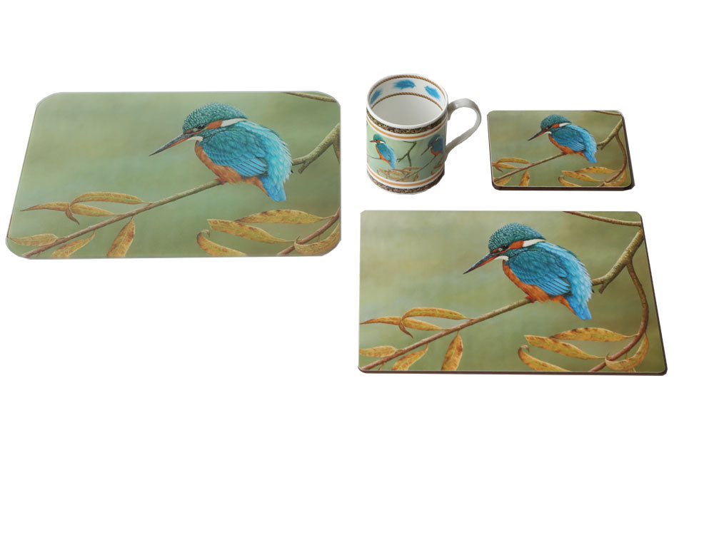 1000X750-Kingfisher-Worktop-Saver,-Placemat,-Coaster,-Mug-On-White-