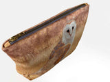 Barn Owl | Luxury Velvet Cosmetic Bag