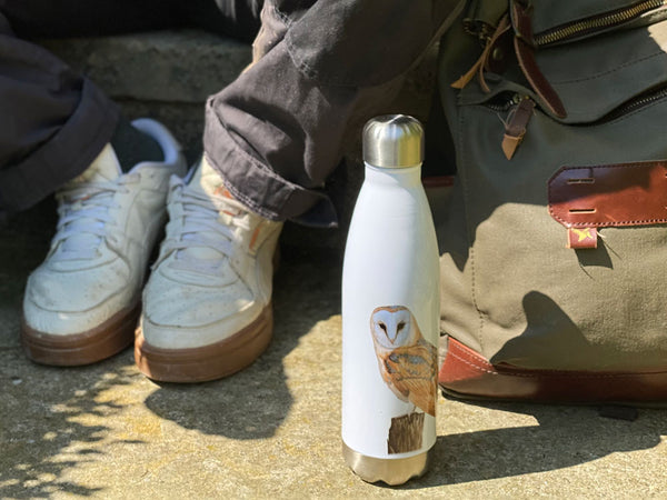 Barn Owl | Luxury Water Bottle