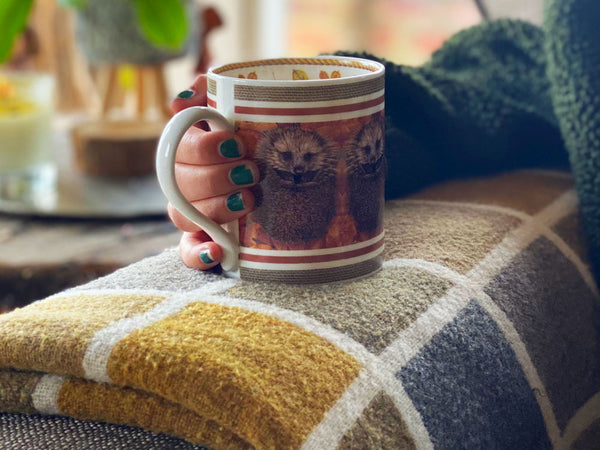 Hedgehog Mug | Fine Bone China