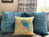 Kingfisher Cushion | Complete with Luxury Inner Pad