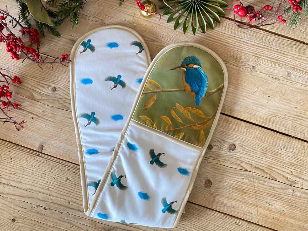 Kingfisher Doppelter Ofenhandschuh