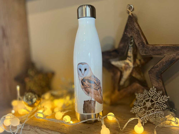 Barn Owl | Luxury Water Bottle