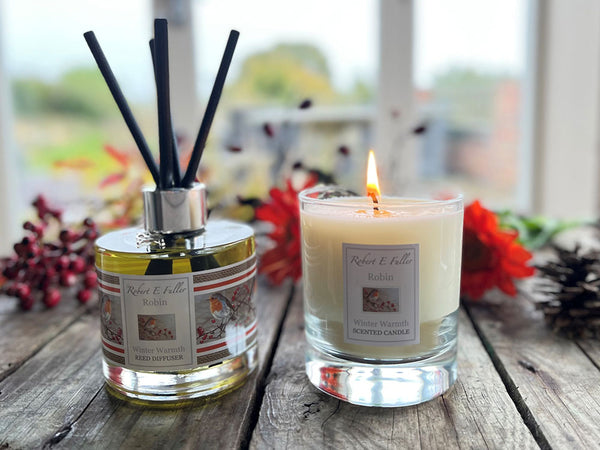 Robin | Luxury Scented Candle & Reed Diffuser Set