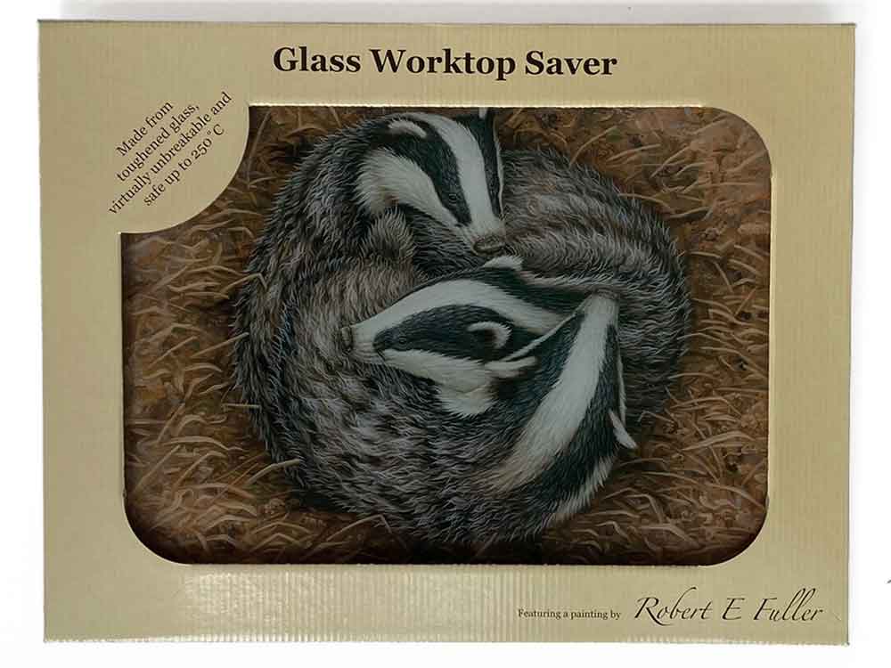 Badgers glass worktop saver | Luxury chopping board