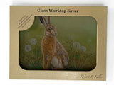 Hare & Dandelion Glass Worktop Saver | Luxury Chopping Board