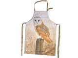 Barn Owl Double Oven Glove & Apron Set | 100% Heavyweight Cotton