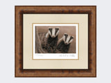 Badgers-at-Twilight-Print-Medium-Walnut-Burr