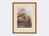 Barn-Owl-on-Trailer-Print-Rustic-Country