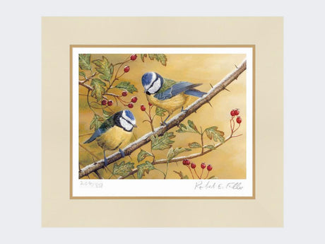 Blue-Tits-Print-Mounted-Print-Only