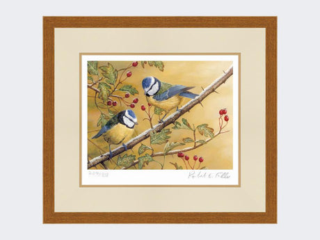 Blue-Tits-Print-Rustic-Country