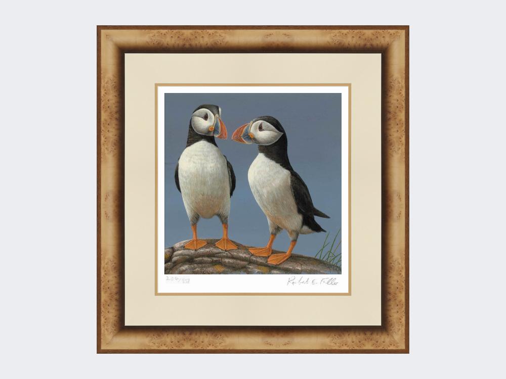 Courting-Puffins-Limited-Edition-Print-Medium-Light-Burr