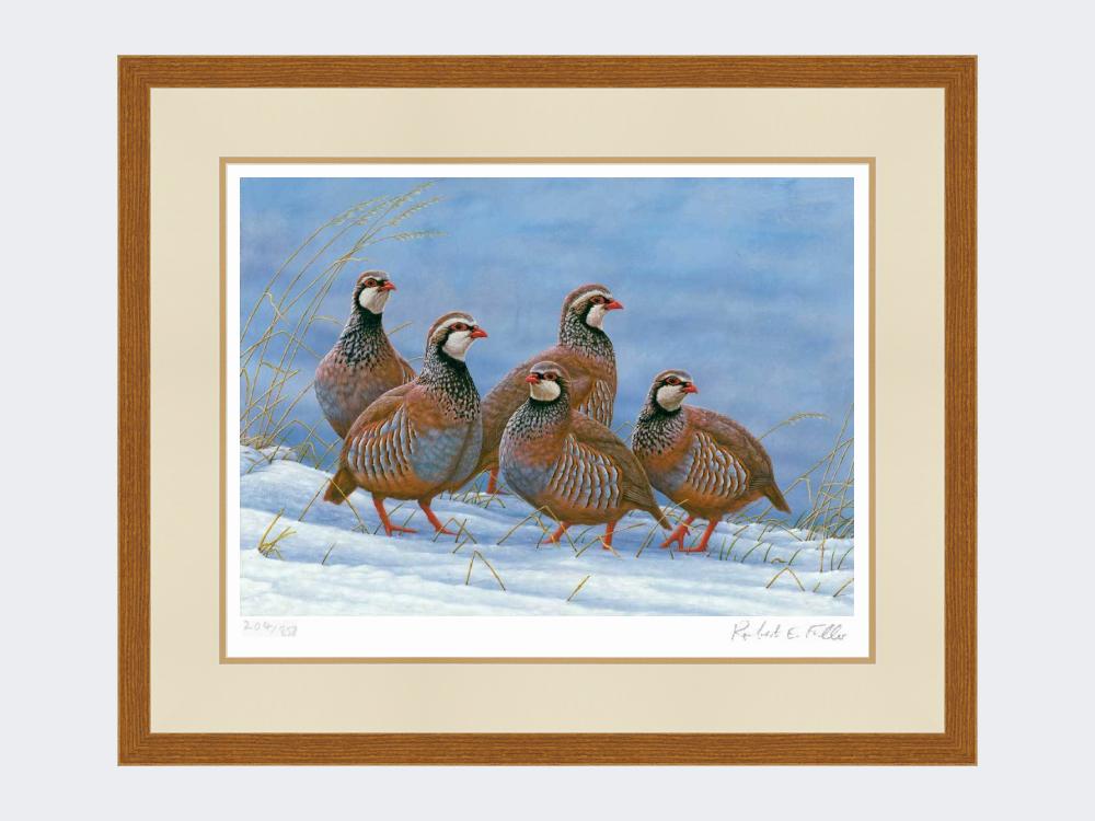 Covey-of-Partridges-Print-Rustic-Country