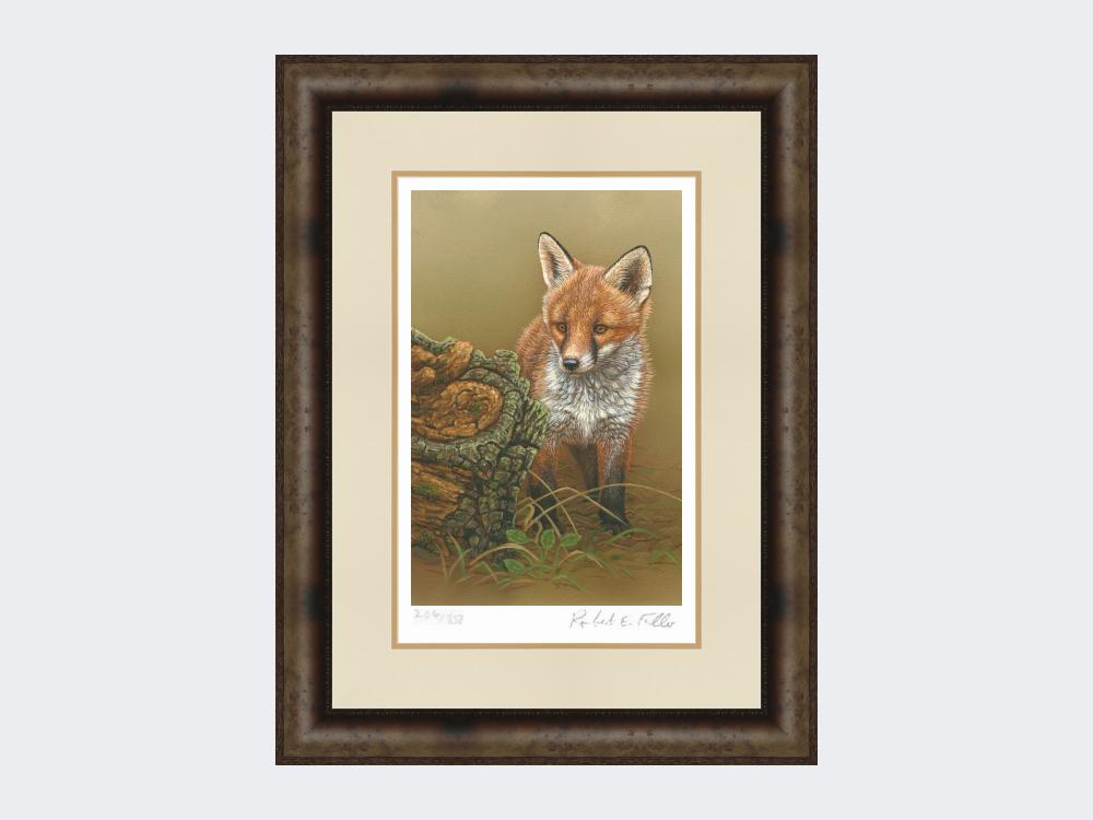 Curious-Fox-Cub-Print-Medium-Dark-Grey-Burr