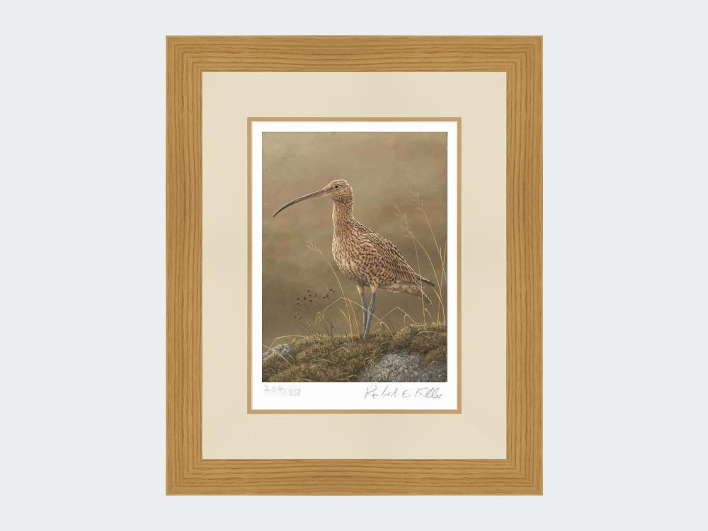 Curlew-Limited-Edition-Print-Light-Oak