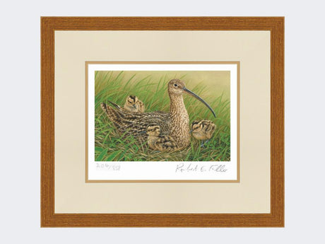 Curlew-and-Chicks-Rustic-Country