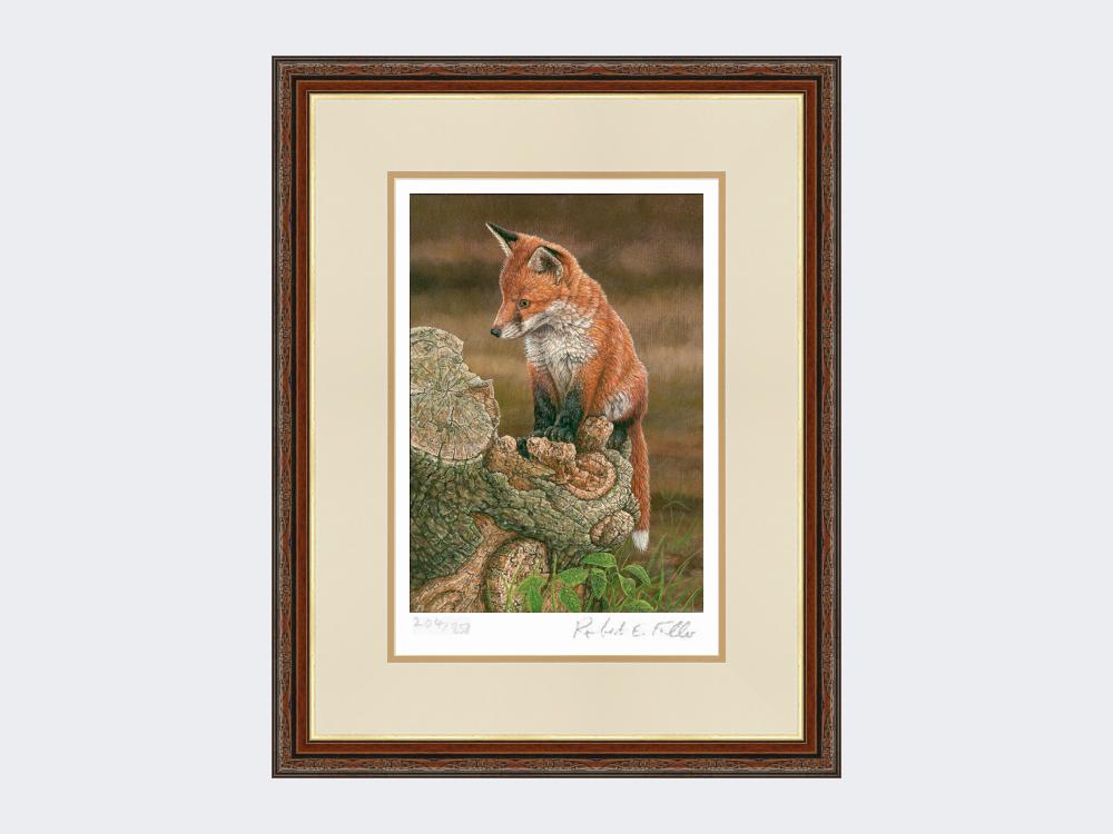 Fox-on-tree-stump-Print-Harvest-Twist