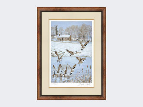 Givendale-Geese-Limited-Edition-Print-Small-Walnut-Burr