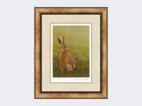 Hare-and-Dandelion-Clocks-Print-Medium-Light-Burr