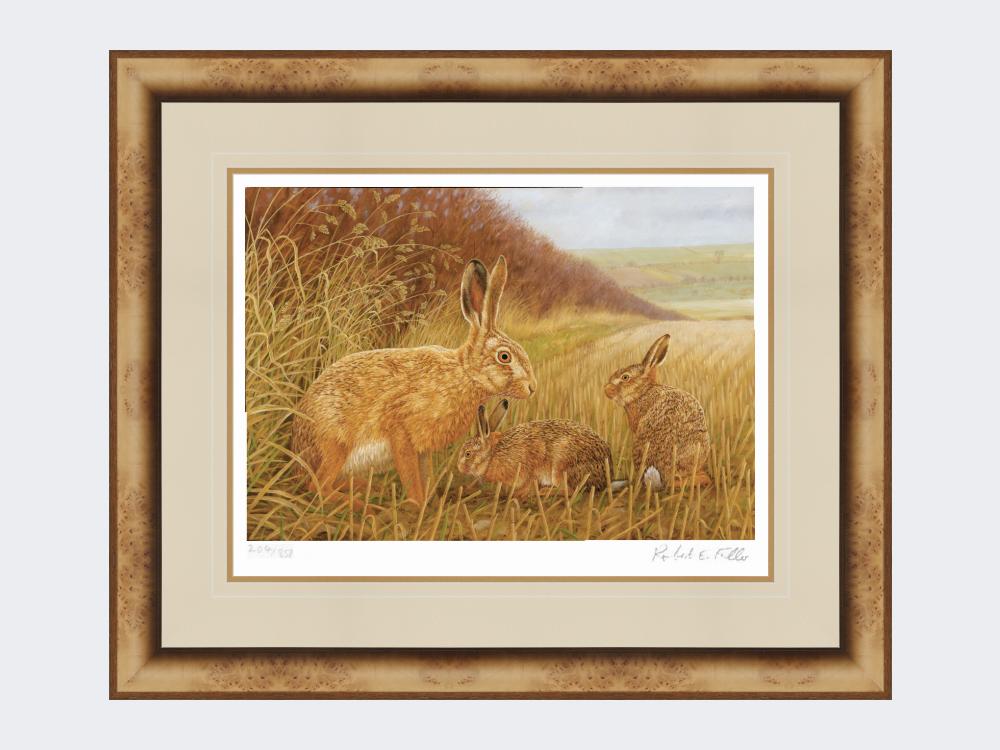 Hare-and-Leverets-Print-Medium-Light-Burr