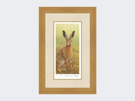 Hare-in-Mayweed-Print-Light-Oak