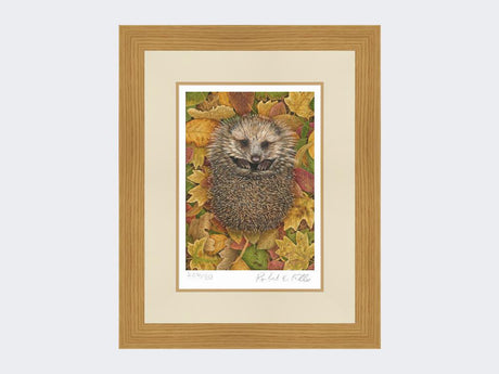 Hedgehog-in-Autumn-Leaves-Print-Light-Oak