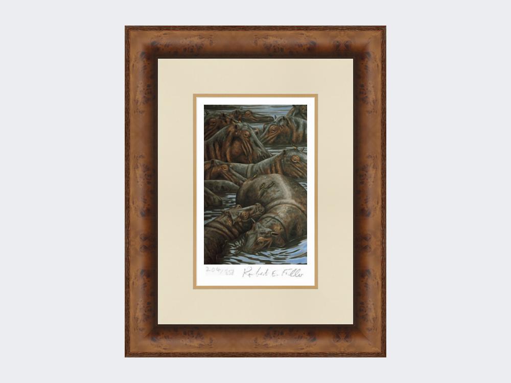 Hippos-Print-Medium-Walnut-Burr