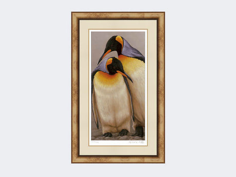 King Penguin Pair | Limited Edition Art Print