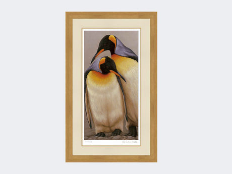 King Penguin Pair | Limited Edition Art Print