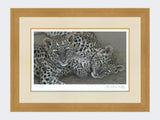 Leopard-Cubs-Limited-Edition-Print-Light-Oak