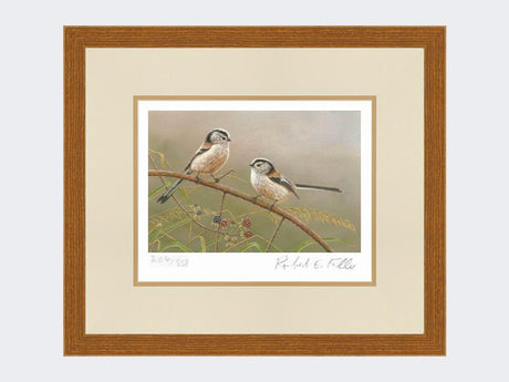 Long-Tailed-Tits-on-Blackberry-Print-Rustic-Country