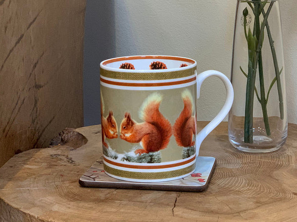 Squirrel Mug | Fine Bone China