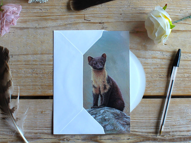 Notelet-Inquisitive-Pine-Marten-Lifestyle