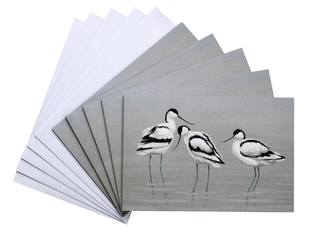 Notelet-Trio-of-Avocets-White-1