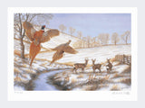 Pheasants-Flight-Print-loose-print