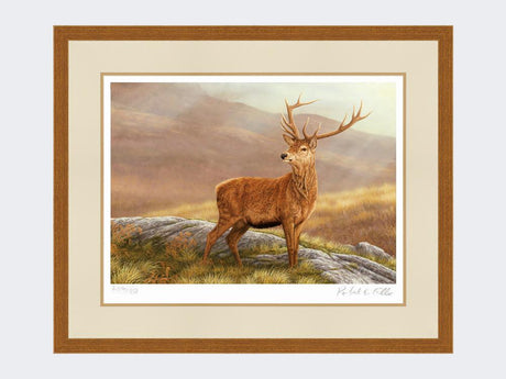 Red-Stag-Print-Rustic-Country