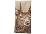 Red-Stag-of-Etive-Tea-Towel-Folded