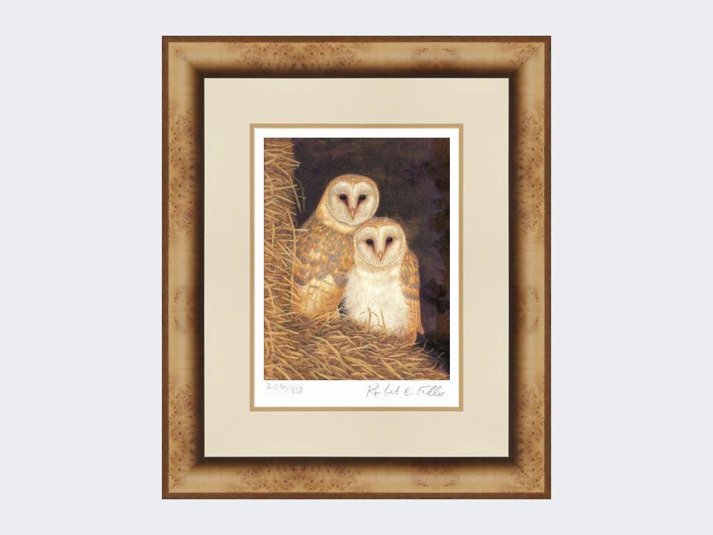 Snuggled-Up-Limited-Edition-Print-Medium-Light-Burr