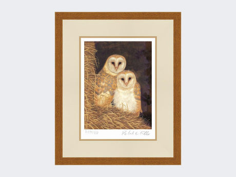 Snuggled-Up-Limited-Edition-Print-Rustic-Country