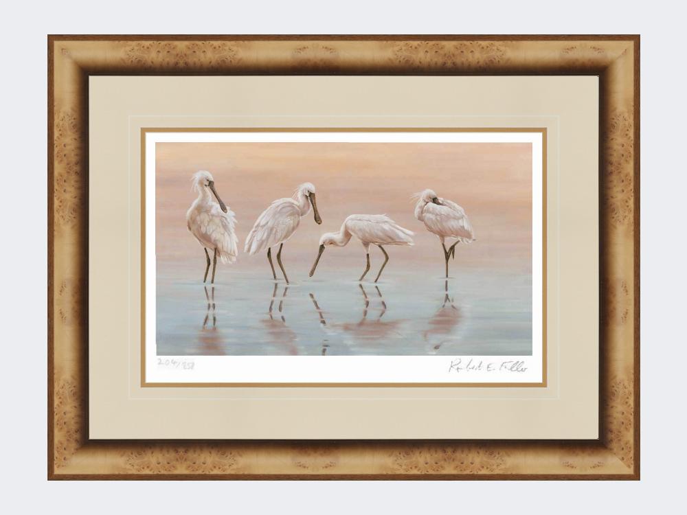 Spoonbills-Print-Medium-Light-Burr