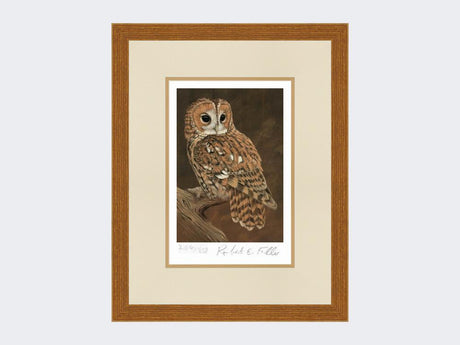 Tawny-Owl-on-Lookout-Print-Rustic-Country