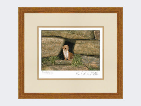 Weasel-Wall-Print-Rustic-Country